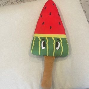 Giant watermelon dog toy